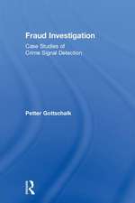 Fraud Investigation: Case Studies of Crime Signal Detection