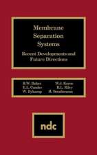 Membrane Separation Systems: Recent Developments and Future Direction