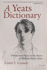 A Yeats Dictionary