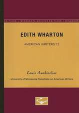 Edith Wharton - American Writers 12: University of Minnesota Pamphlets on American Writers