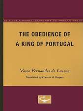 The Obedience of a King of Portugal