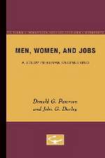 Men, Women, and Jobs: A Study in Human Engineering