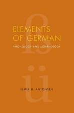 Elements of German: Phonology and Morphology