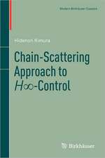 Chain-Scattering Approach to H∞-Control