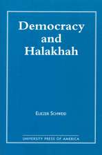 Democracy and the Halakhah