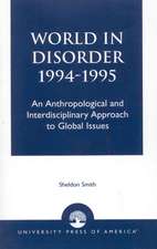 World in Disorder1994-1995