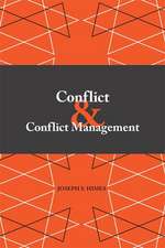 Conflict and Conflict Management