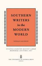 Southern Writers in the Modern World