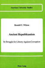 Ancient Republicanism