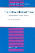 The History of Political Theory