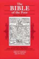 The Bible of the Poor: A Facsimile and Edition of the British Library Blockbook C.9 d.2