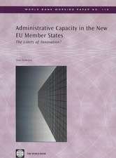 Administrative Capacity in the New EU Member States