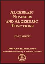 Algebraic Numbers and Algebraic Functions