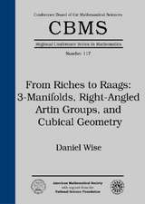 From Riches to Raags: 3-Manifolds, Right-Angled Artin Groups, and Cubical Geometry