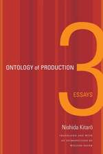 Ontology of Production – Three Essays