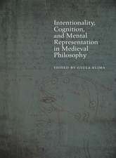 Intentionality, Cognition, and Mental Representation in Medieval Philosophy