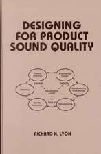 Designing for Product Sound Quality