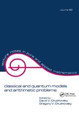 Classical and Quantum Models and Arithmetic Problems