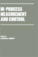 In-Process Measurement and Control