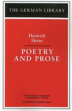 Poetry and Prose: Heinrich Heine