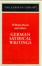 German Satirical Writings: Wilhelm Busch and others