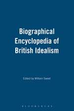 Biographical Encyclopedia of British Idealism