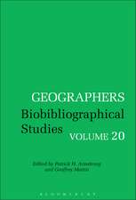 Geographers: Biobibliographical Studies, Volume 20