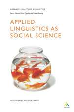 Applied Linguistics as Social Science