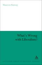 What's Wrong With Liberalism?