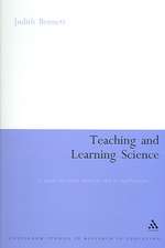 Teaching and Learning Science: A Guide to Recent Research and its Applications