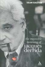 The Impossible Mourning of Jacques Derrida