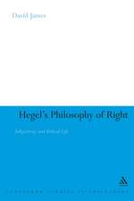 Hegel's Philosophy of Right: Subjectivity and Ethical Life