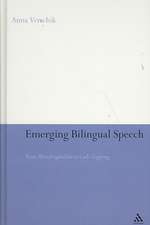 Emerging Bilingual Speech: From Monolingualism to Code-Copying