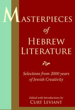 Masterpieces of Hebrew Literature