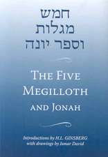 The Five Megilloth and Jonah