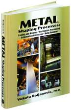 Metal Shaping Processes: Casting and Molding; Particulate Processing; Deformation Processes; And Metal Removal