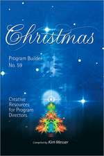 Christmas Program Builder No. 59