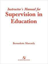 Supervision in Education