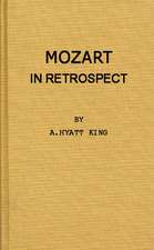 Mozart in Retrospect: Studies in Criticism and Bibliography