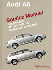 Audi A6 (C5) Service Manual: A6, Allroad Quattro, S6, Rs6