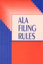 ALA Filing Rules