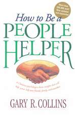 How to Be a People Helper