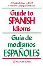 Guide to Spanish Idioms