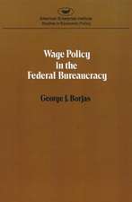 Wage Policy in the Federal Bureaucracy