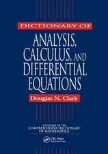 Dictionary of Analysis, Calculus, and Differential Equations