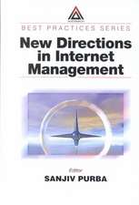 New Directions in Internet Management