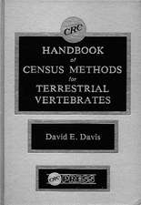 CRC Handbook of Census Methods for Terrestrial Vertebrates