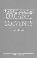 Handbook of Organic Solvents