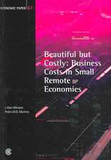 Beautiful But Costly: Business Costs in Small Remote Economies