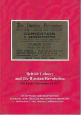 British Labour and the Russian Revolution